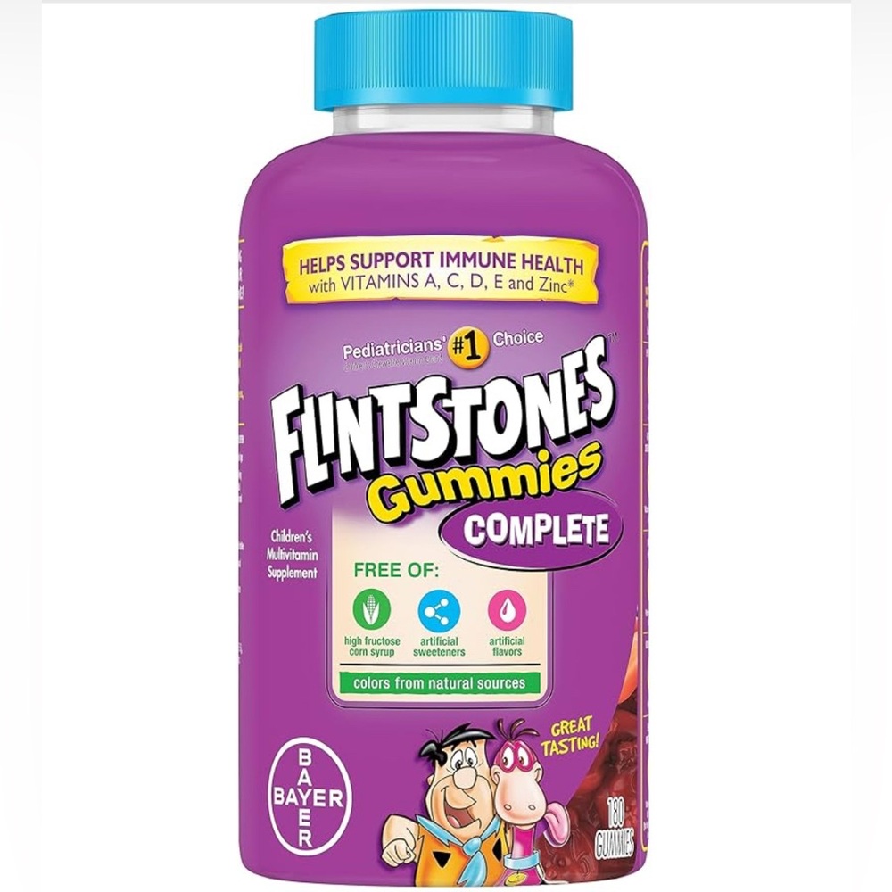 Flintstones Vitamins Complete Gummies Kids Vitamins for Toddlers Children 210 CT